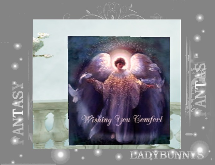 *⊱• Bunny's Card Store •⊰*Wishing You Comfort Card  :::Sympathy Card animated:::