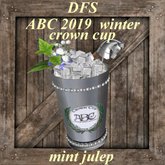 ABC 2019 winter crown cup - mint julep    DFS storage vendor crate texture bc