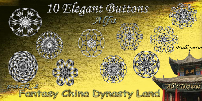 elegant buttons pack 1