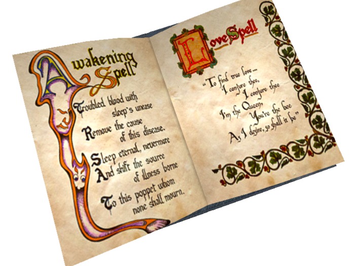10{Magic Shop} ancient book A .::Cubic Cherry::.