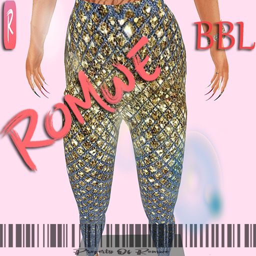 ROMWE GLITTER JEANS FATPACK BBL