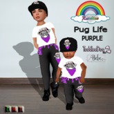 ((RBS)) Pug Life (Purple) (TD/BEBE)