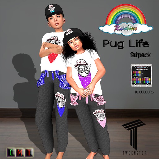 ((RBS)) Pug Life (FATPACK) Tweenster(WEAR)