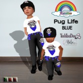 ((RBS)) Pug Life (Blue) (TD/BEBE)  