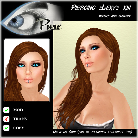 << PURE >> Piercing ::Lexy XIII::