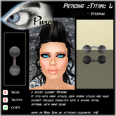 << PURE>> Piercing ::Titan:: L Eyebrow