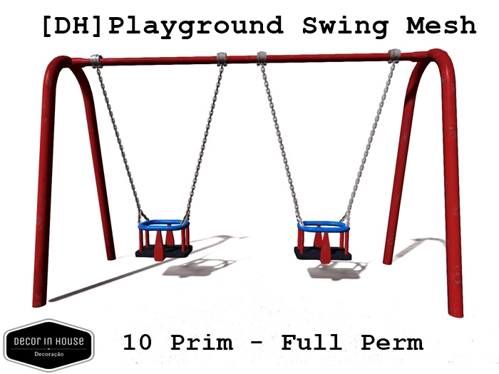 Playground Swing Mesh Full Perm 