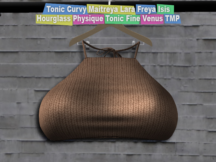 TF: Crop Top Lite Brown