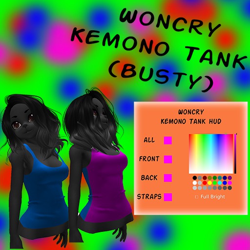 WONCRY Kemono TankTop (busty)