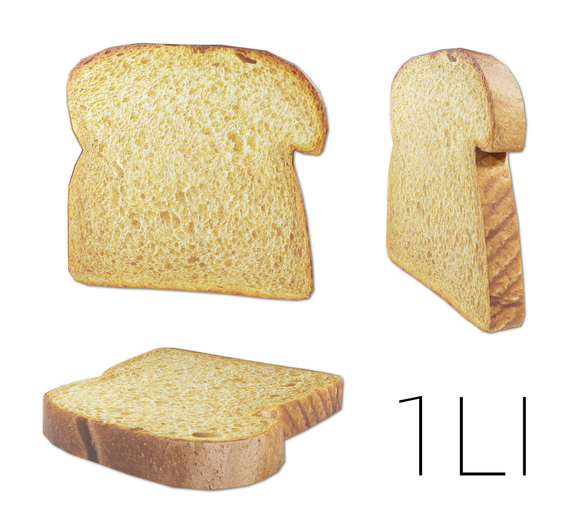 Slice of Whole Wheat Bread Demo