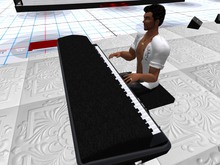TM Sitting Rhodes Piano