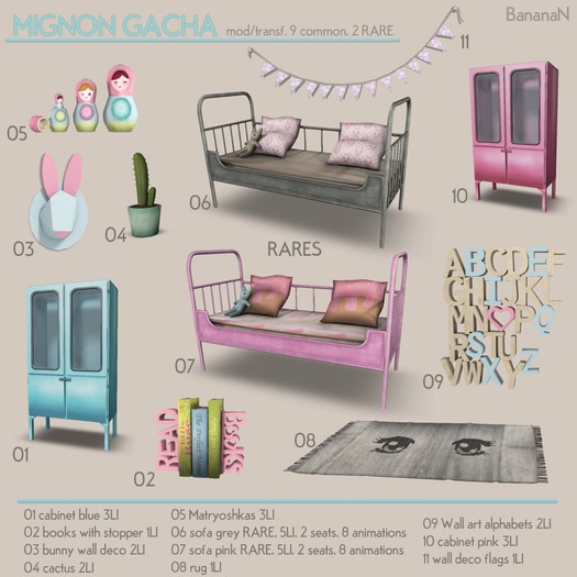 Sofa Pink (texture change pillows and doll) RARE