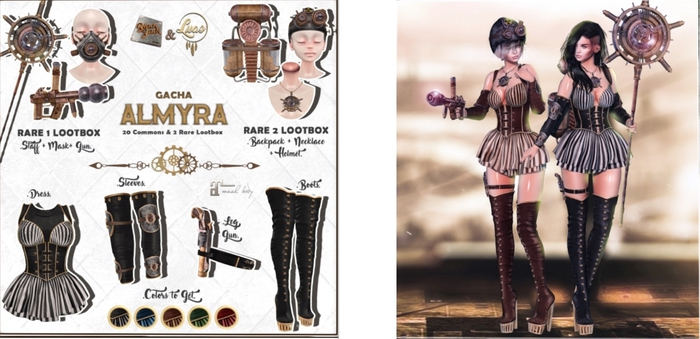 Luas x BJK Almyra Leg Gun Blue