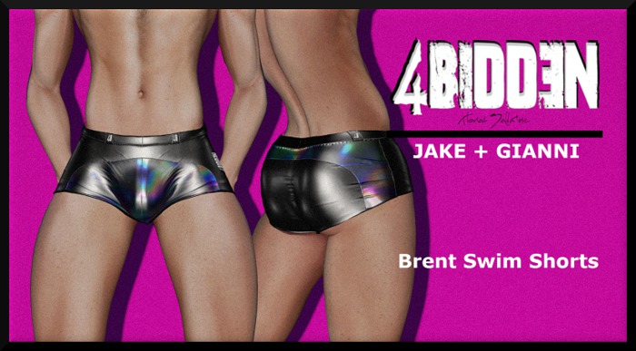 .::4BIDDEN::. Brent Swim Short