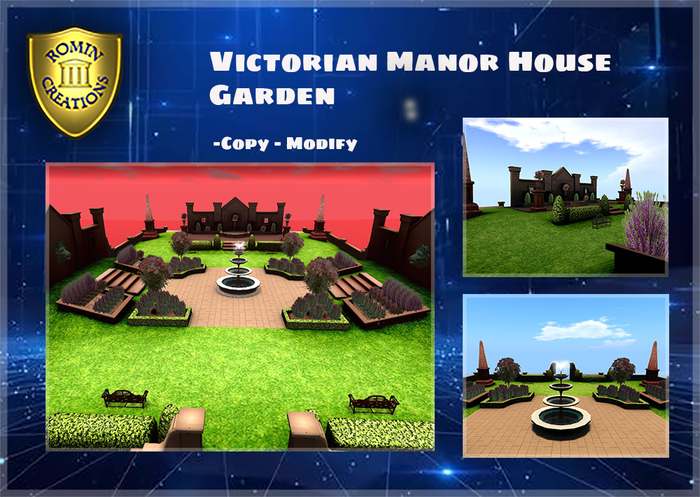 Victorian Manor House Garden