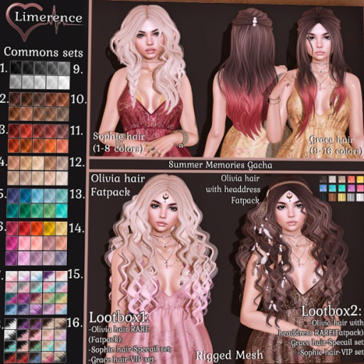 #11 {Limerence} Grace hair-Reds