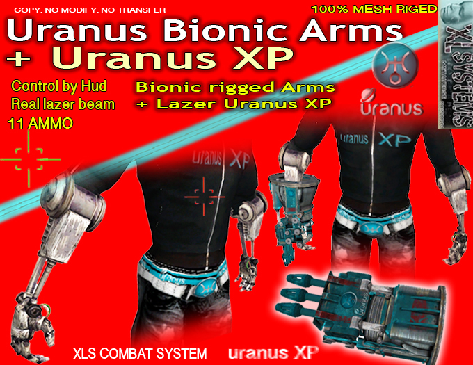 Uranus Bionic Arms + Uranus XP