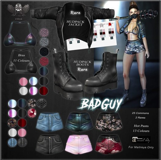 [The Forge] Bad Guy Shorts, Holo