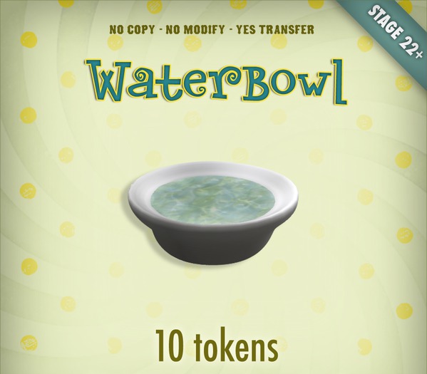 Zooby Token Toys - Smart Toy WaterBowl