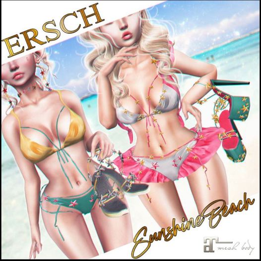 05. ERSCH - Sunshine Beach Gacha M-Lara [top - violet]
