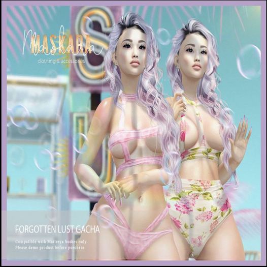 {MasKara} Forgotten Lust/flowercream - Maitreya HighShorts