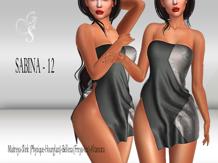 !GS- SABINA DRESS MESH 12