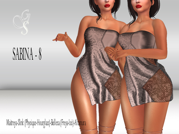 !GS- SABINA DRESS MESH 8