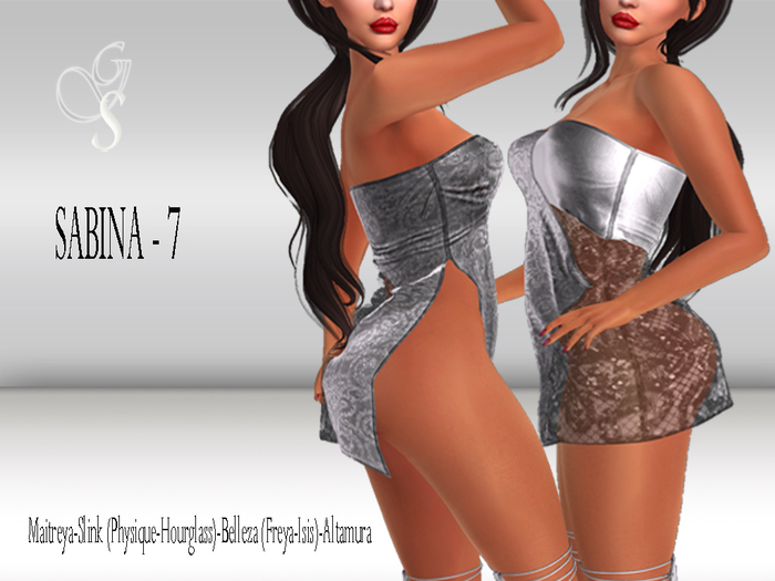 !GS- SABINA DRESS MESH 7