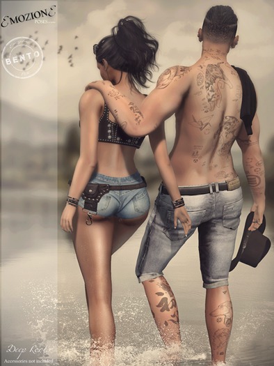 <EMOZIONE> Couple Pose **Deep Roots**! [BAG]