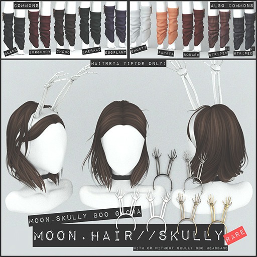 Moon. Leg Warmers - Choco