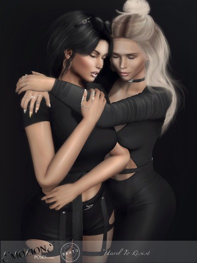 <EMOZIONE> Couple Pose **Hard to Resist**! [BAG]