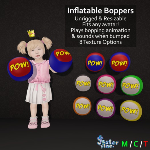[Jester Inc.] Inflatable Boppers!