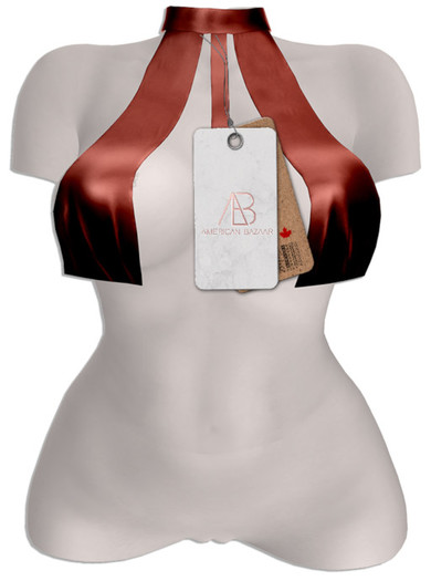 [AB] Satin Latte Red