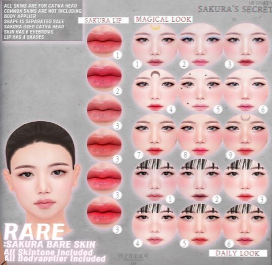 [ MUDSKIN ]_SAKURA'S SECRET # RARE