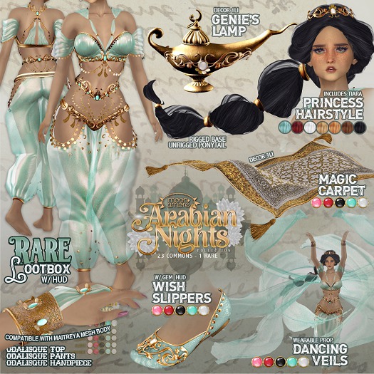 :Moon Amore: Arabian Nights / Magic Carpet -  ROSE