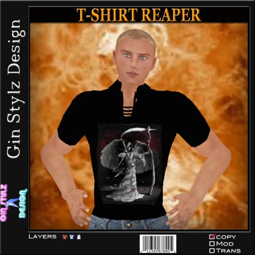 T-Shirt Reaper 