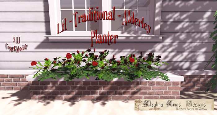 LH - Traditional - Alderley Planter(Box)