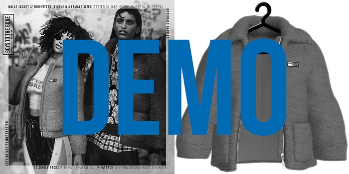 BTTB nalle jacket - DEMO