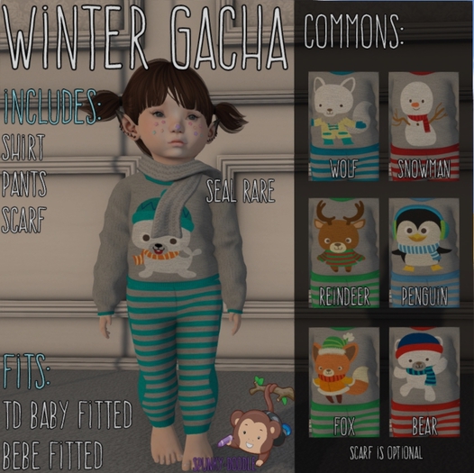 [Spunky-Doodle] Winter Gacha - Bear