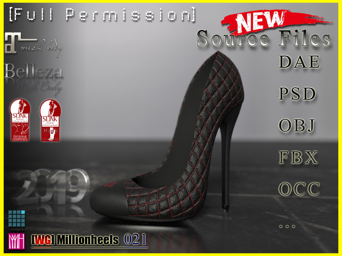 [Full Perm][WG] Millionheels 021 source files