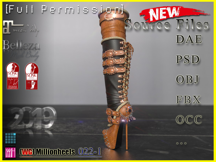 [Full Perm][WG] Millionheels 022-1 source files