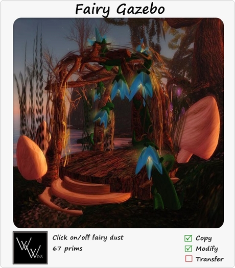 W. Winx-Fairy Gazebo