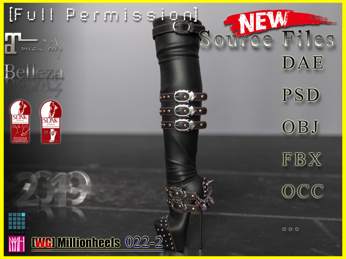 [Full Perm][WG] Millionheels 022-2 source files