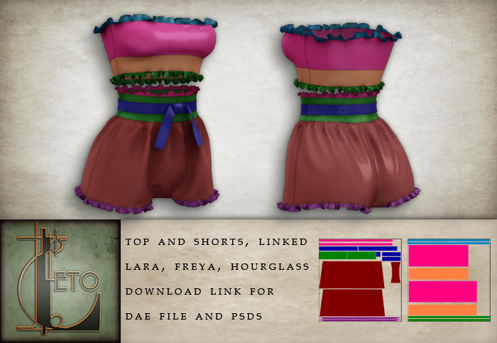 Leto . Short Set 002