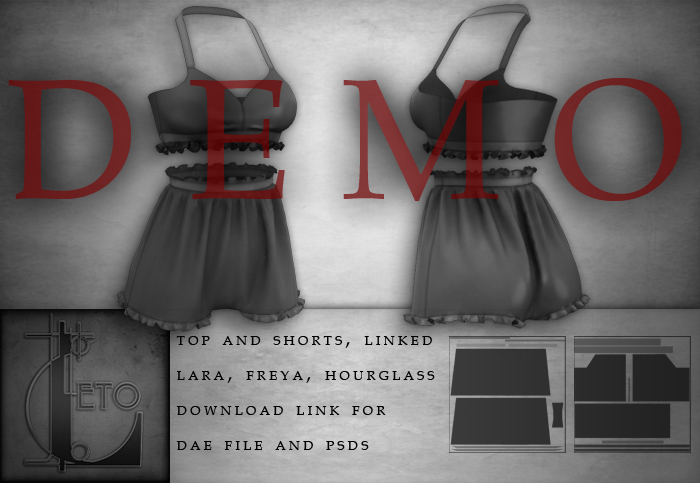 Leto . Short Set 001 DEMO