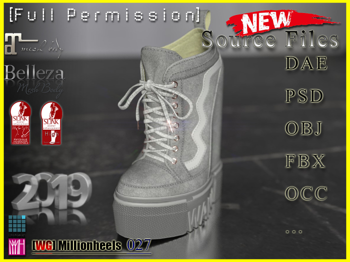 [Full Perm][WG] Millionheels 027 source files
