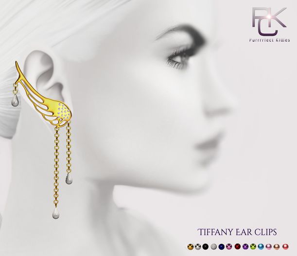 *PKC* Tiffany Ear Clips