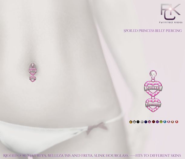 *PKC* Spoiled Princess Belly Piercing DEMO 1