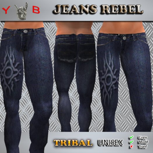 Jeans Rebel Tribal