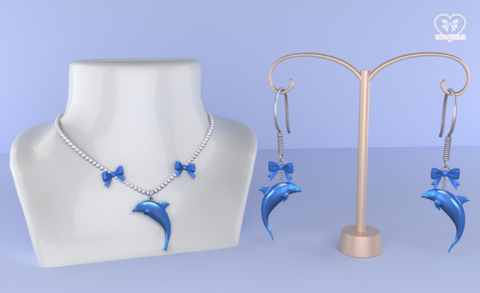 Bowtique - Dolphin Jewelry Set